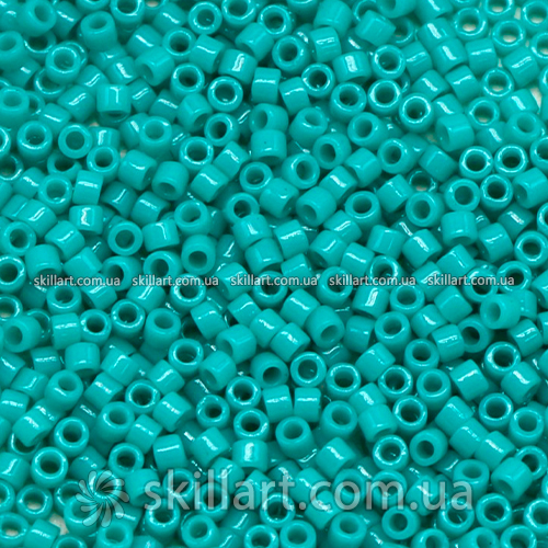 Бисер DB-729 Miyuki Delica Beads 11/0 (натуральный, бирюзовый)